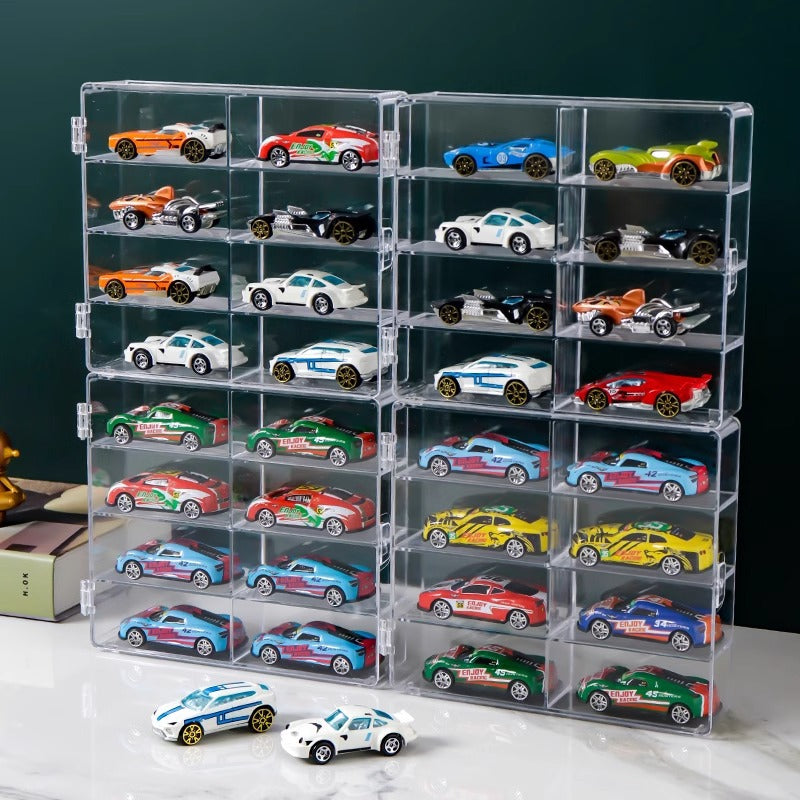 Plastic Acrylic Dustproof Toy Storage Box