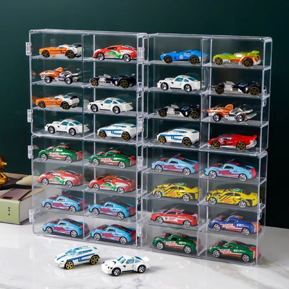 Plastic Acrylic Dustproof Toy Storage Box