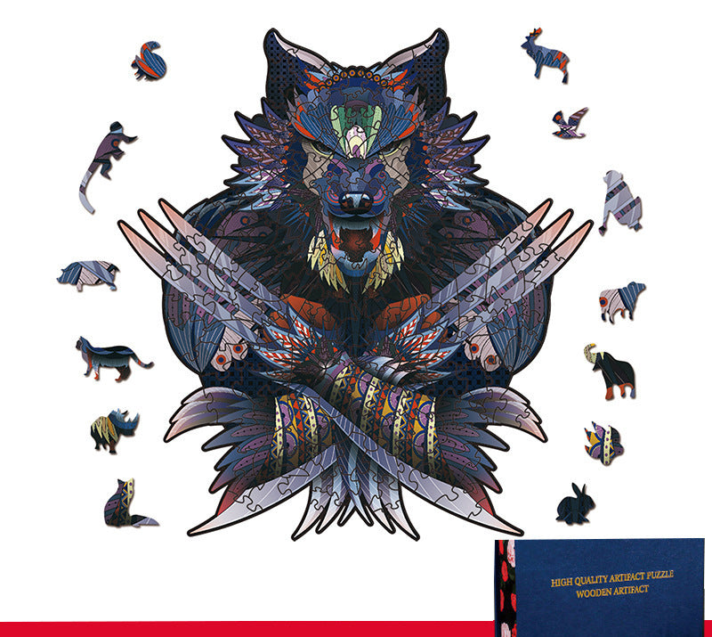 Animal Jigsaw Puzzle Toys For Adults To Decompress And Relieve Boredom