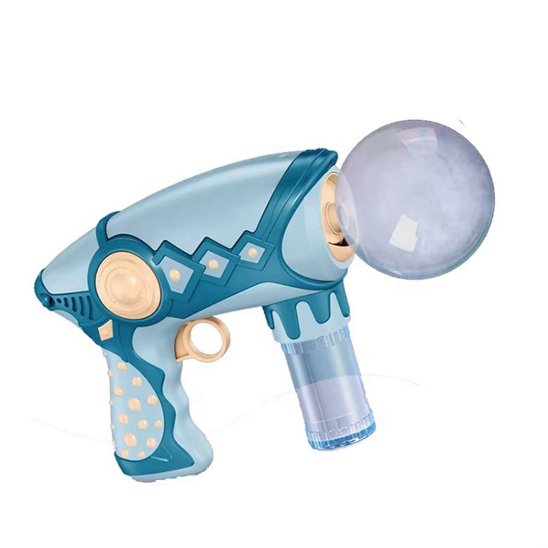 Hotselling Smoke Bubble Gun Summer Outdoor Toys with Light and Music