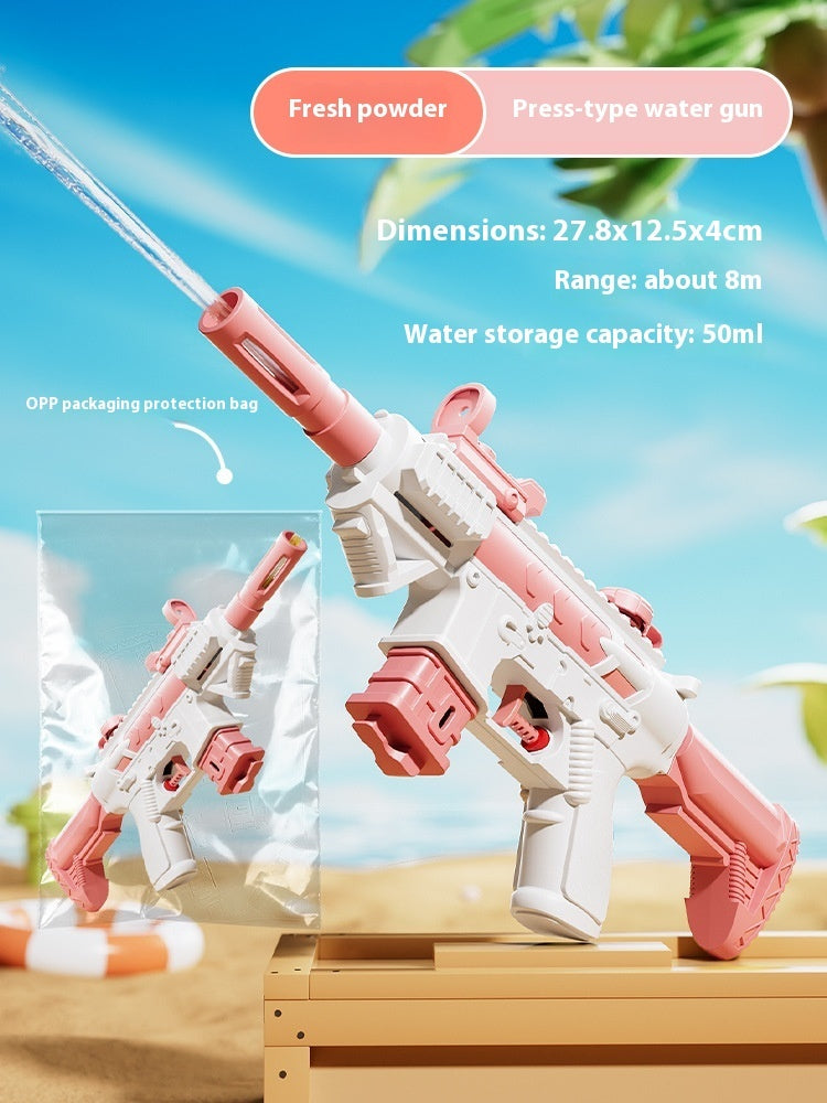 Children's Manual M416 Water Gun Continuous Hair Boy Toy - LJ Enterprise