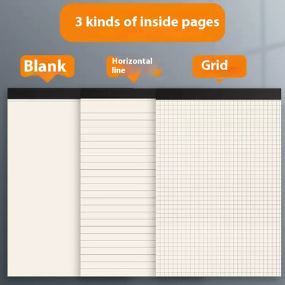 Writing Pads Tearable A5B5 Thickening Plus Size Notebook Simple