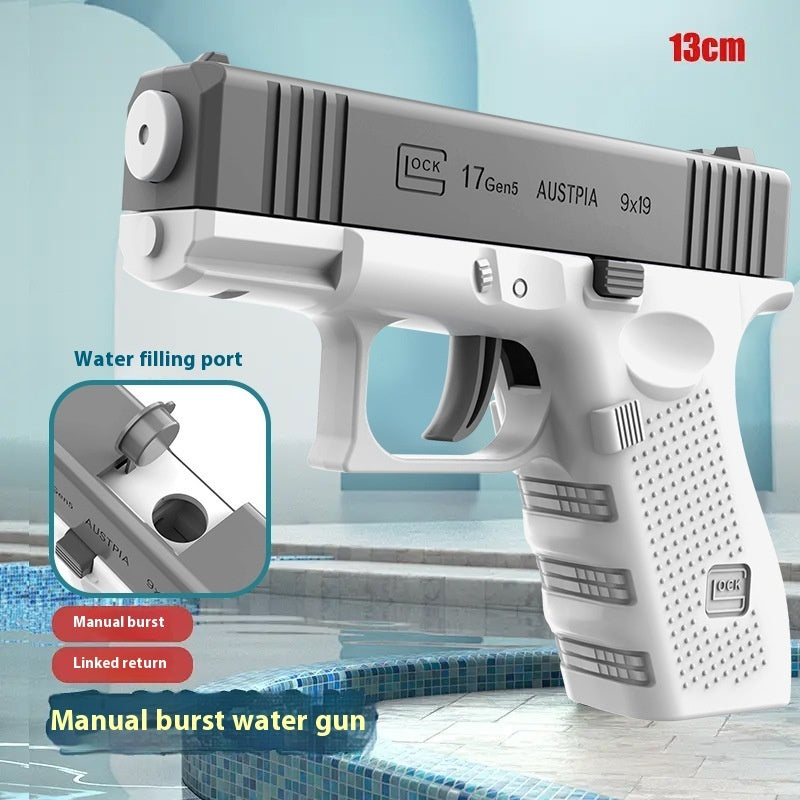 Children's Ice Blasting Water Gun Toy Manual Continuous Hair - LJ Enterprise