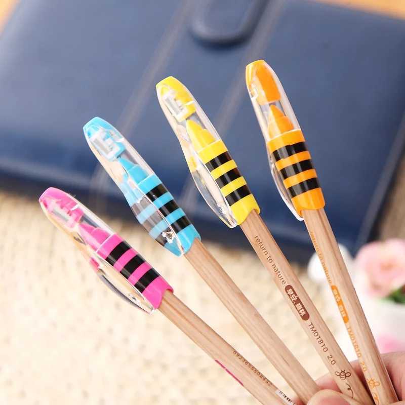 Super Thick Write Constantly HB Free Pencil Sharpener Propelling Pencil