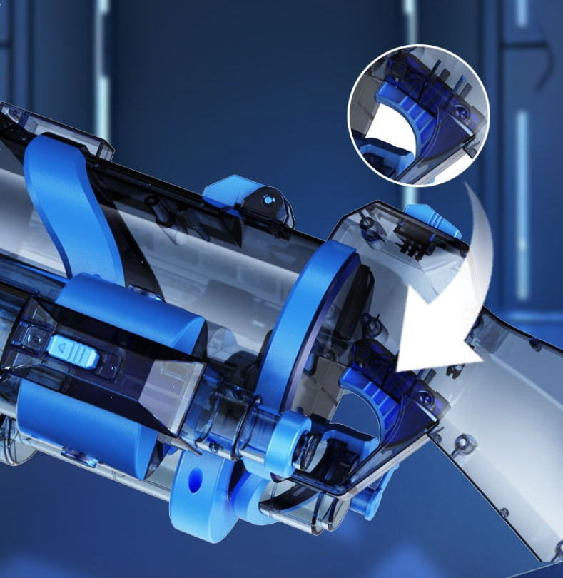 Ice Explosion Gatling Water Gun Electric Continuous Firing - LJ Enterprise