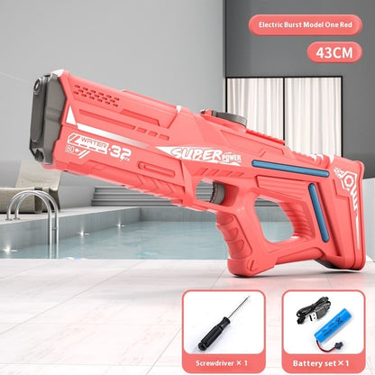Electric Water Gun Toy Full-automatic Large Capacity Beach Water Playing Toy - LJ Enterprise