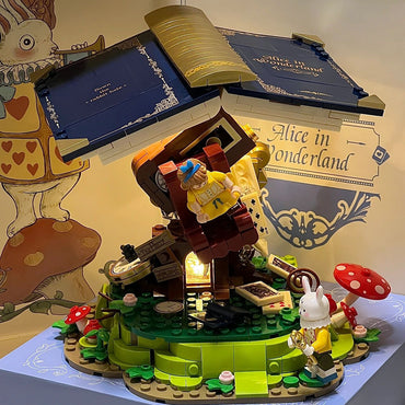 Three-dimensional Building Books And Ornaments For Girls