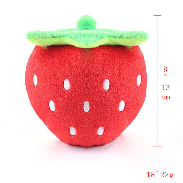 Vocal Fruit Plush Toy
