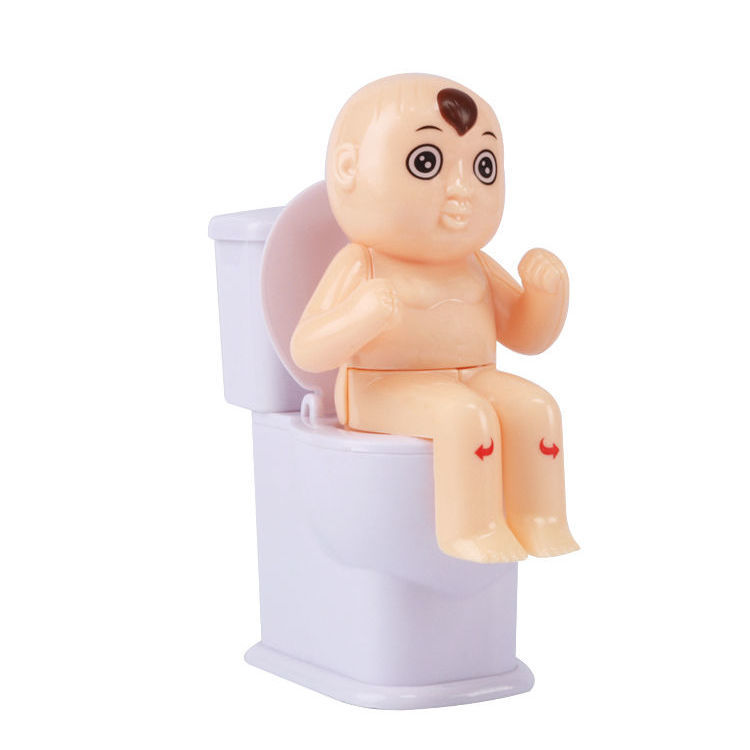 Spoof Funny Objects Small Toy Squirt Toilet For Whole Person Prank Water Gun - LJ Enterprise