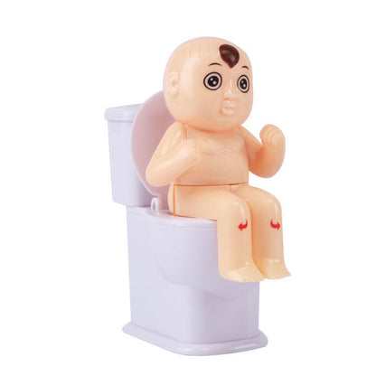 Spoof Funny Objects Small Toy Squirt Toilet For Whole Person Prank Water Gun - LJ Enterprise