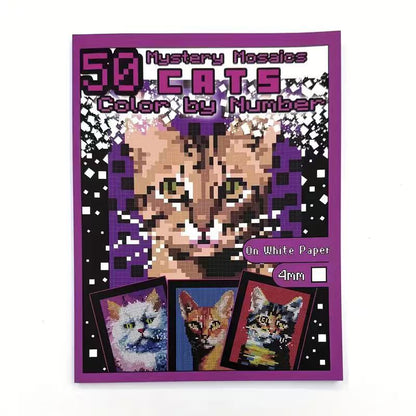 New Stress-relief Pixel Art Coloring Books In Various Styles