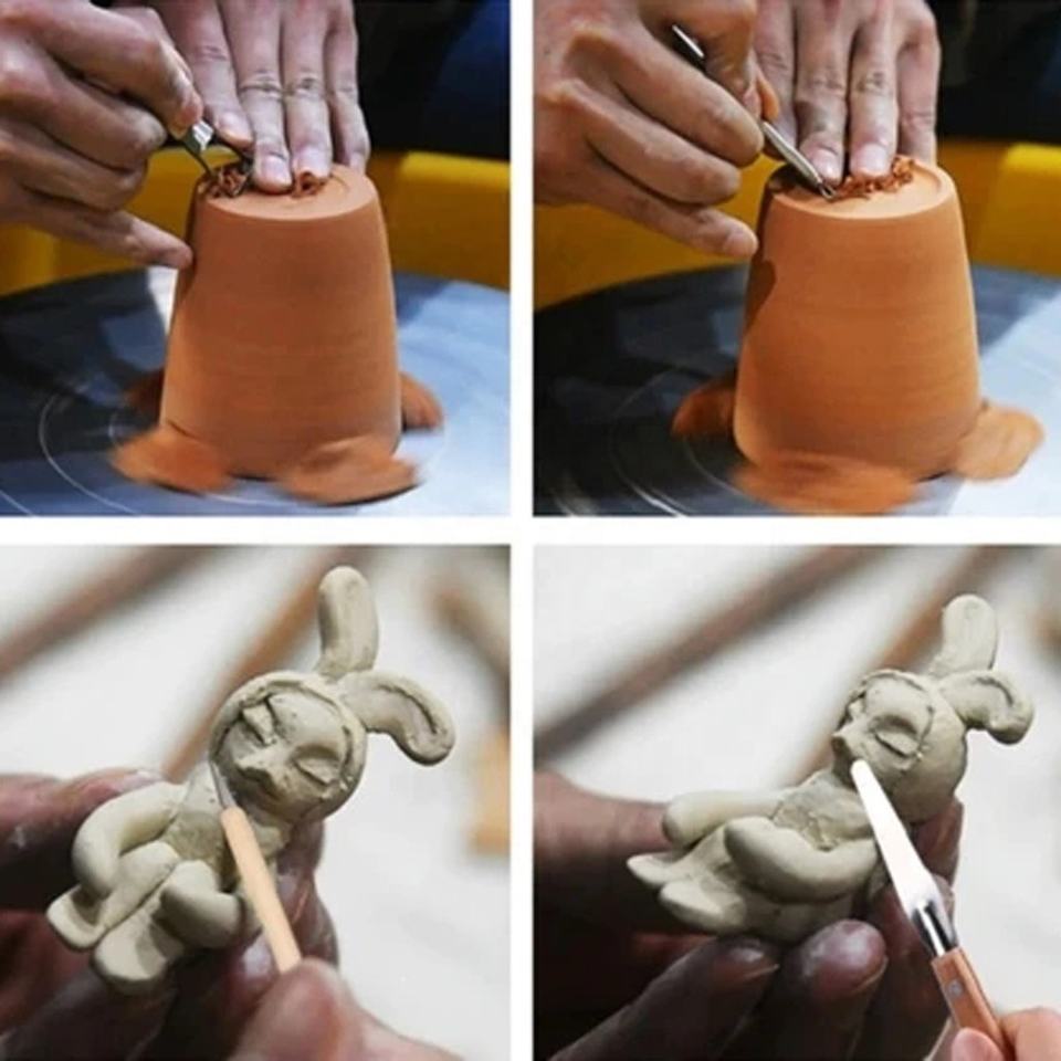 Fashion Minimalist Sculpture Pottery Tools Full Set - LJ Enterprise