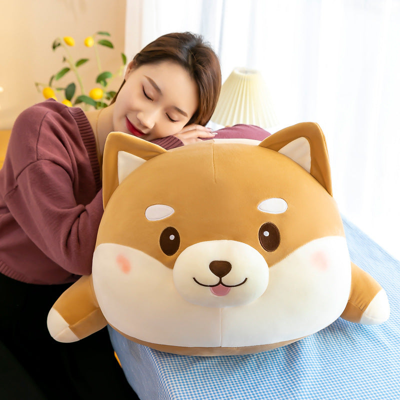 Soft Corgi Shiba Inu Doll Slouch Dog Plush Toy