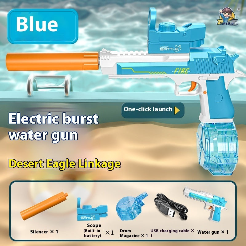 Automatic Powerful Water Spray Electric Water Gun Toy - LJ Enterprise