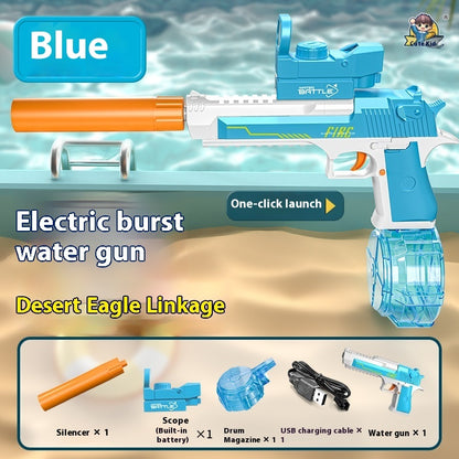 Automatic Powerful Water Spray Electric Water Gun Toy - LJ Enterprise