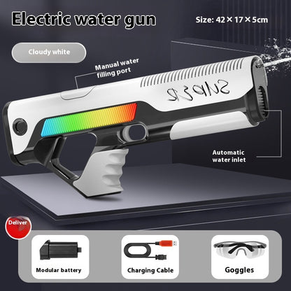 Automatic Water Feeding Pulse Electric Water Gun Toy - LJ Enterprise