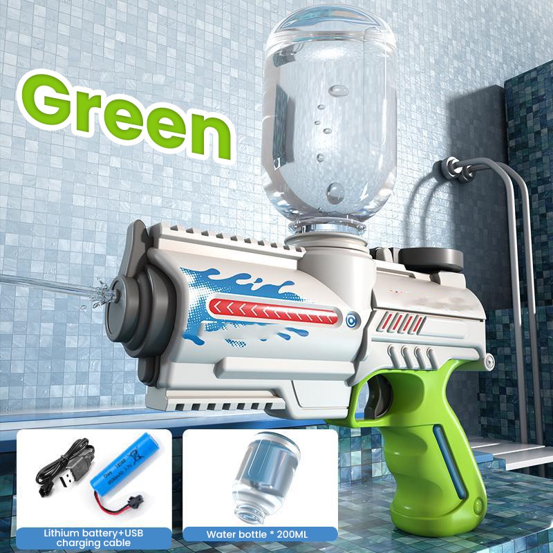 Summer Water Gun High-Tech Automatic Water Soaker Guns Large Capacity Kid Adult Summer Pool Beach Outdoor Toy - LJ Enterprise