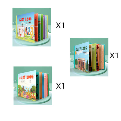 Children's Educational Wooden Books To Read