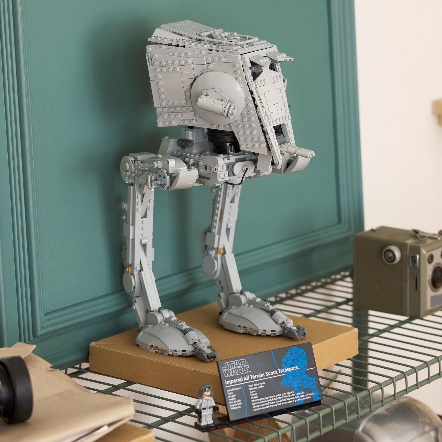 Star Wars AT-ST Walker Building Set, 513 Pc.