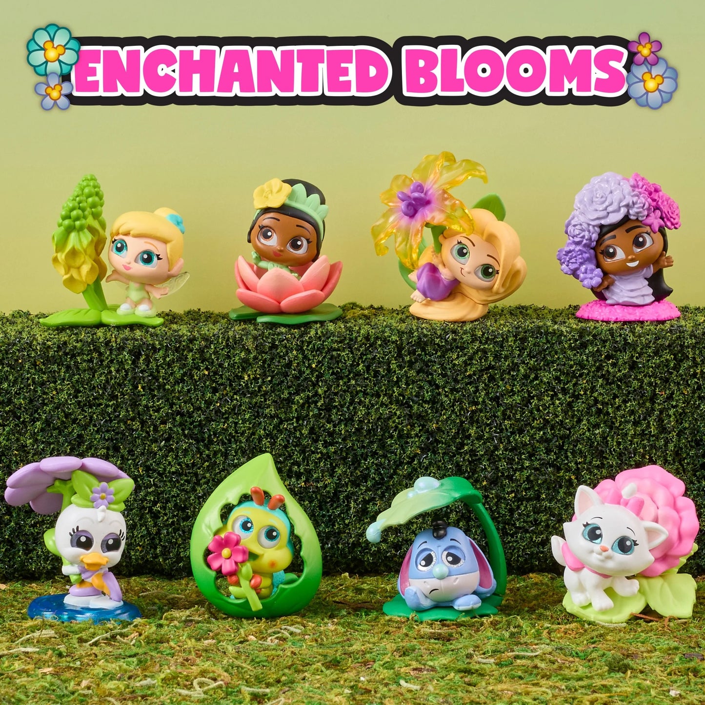 in Full Bloom Multi Peek Series 15 - Mystery Floral Themed Mini Figures, Assemble and Display, Collectible Disney Surprise Toy, for Collectors, Kids Toys for Ages 5 Up