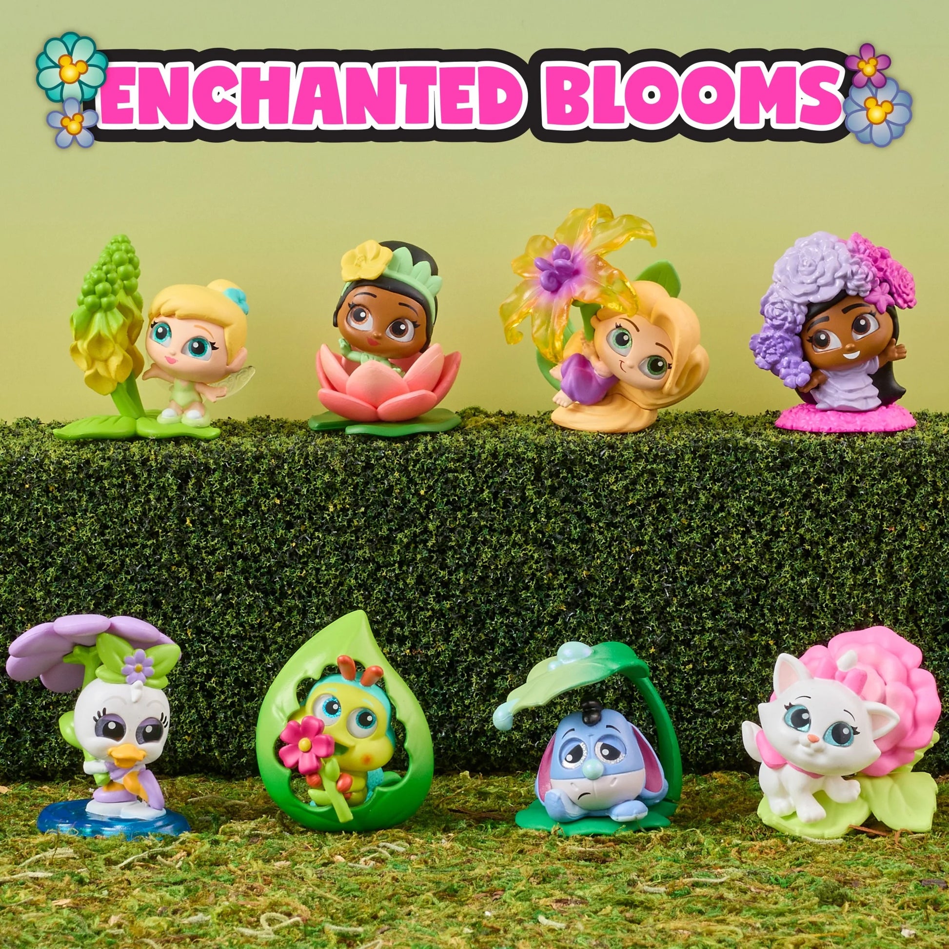 in Full Bloom Multi Peek Series 15 - Mystery Floral Themed Mini Figures, Assemble and Display, Collectible Disney Surprise Toy, for Collectors, Kids Toys for Ages 5 Up