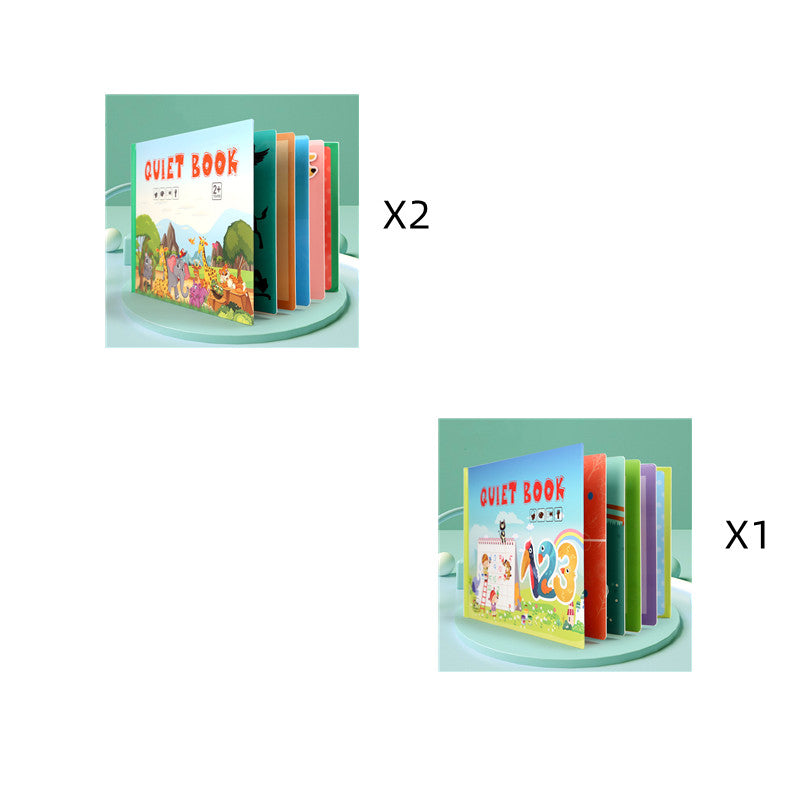 Children's Educational Wooden Books To Read