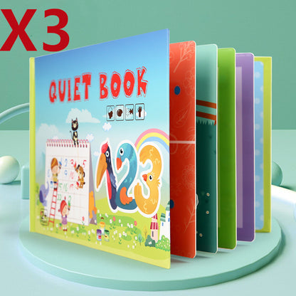 Children's Educational Wooden Books To Read