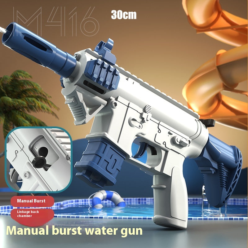 Cross-border Manual Press Water Gun Summer Water Pistols - LJ Enterprise
