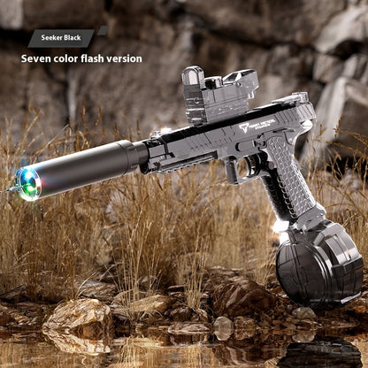 Electric With Light Water Gun Electric Continuous Hair Water Pistols - LJ Enterprise