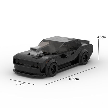 Building Blocks Compatible With 8 Grid Super Racing Cars