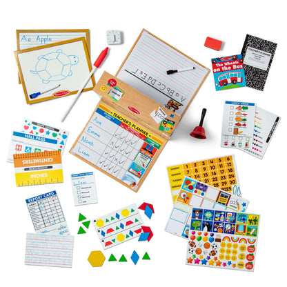 School Time! Classroom Play Set Game - Be Teacher or Student - FSC Certified