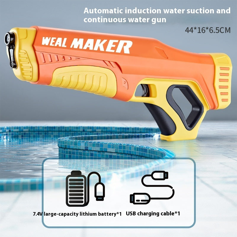Dinosaur Electric Water Gun Waterproof Automatic Water-absorbing Water-playing Toy - LJ Enterprise