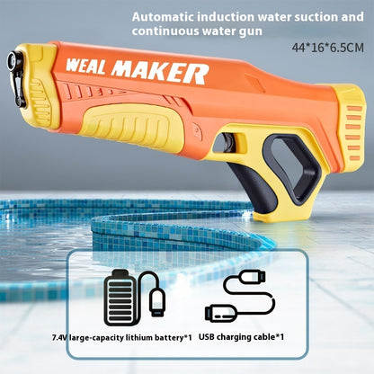 Dinosaur Electric Water Gun Waterproof Automatic Water-absorbing Water-playing Toy - LJ Enterprise