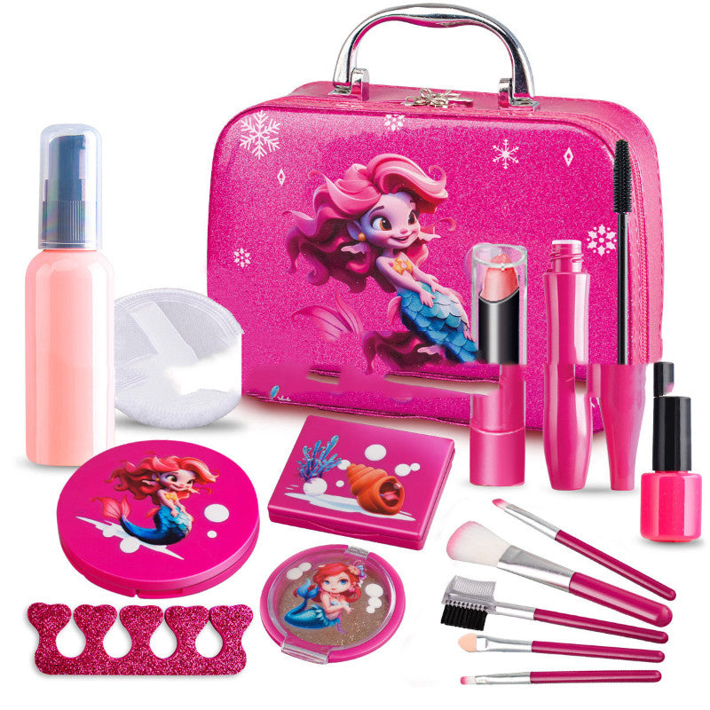 Imitation Jewelry Vanity Sets Girls' Makeup Princess-themed Bags Playhouse Sets