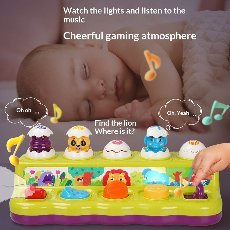 Early Education Puzzle Press-and-Play Whack-a-Mole Baby Toy