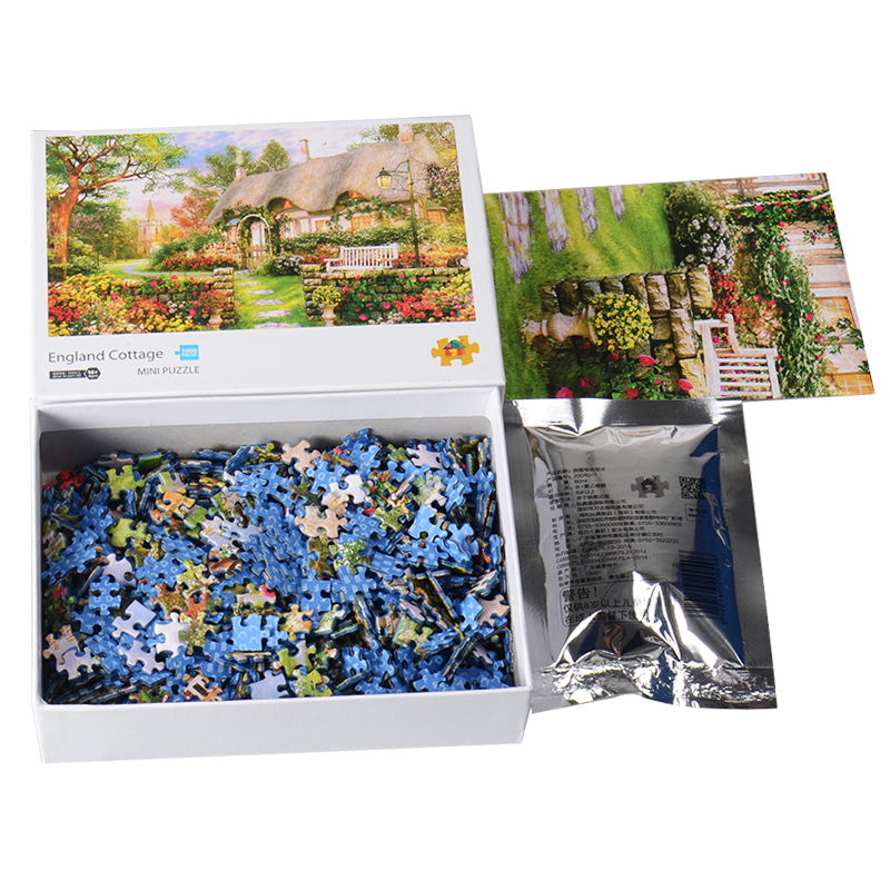 Mini 1000 Pieces Of Super Difficult Decompression Puzzle