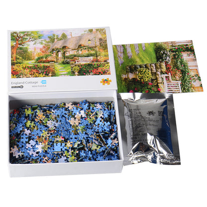 Mini 1000 Pieces Of Super Difficult Decompression Puzzle