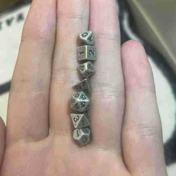 Super Mini 6mm Metal Dice Suit