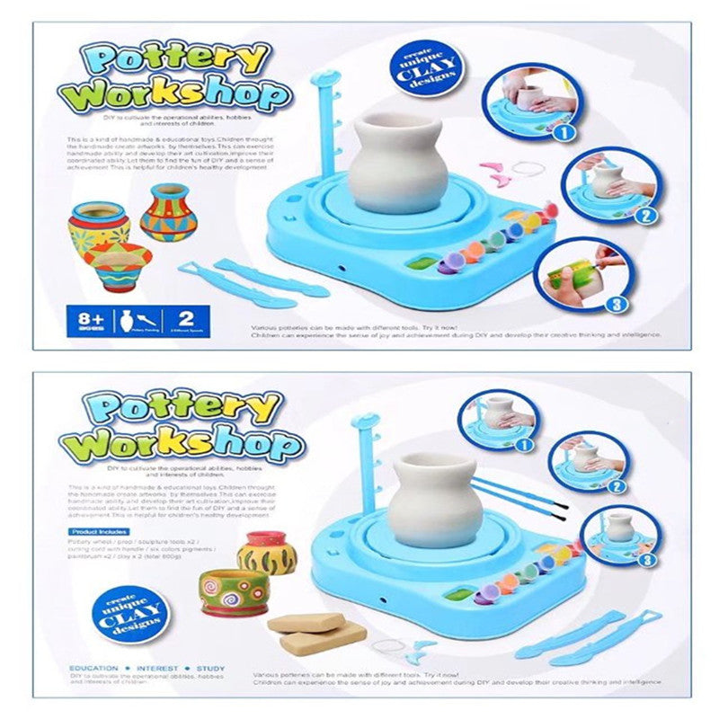 Children's Pottery Workshop Clay Machine Casting - LJ Enterprise