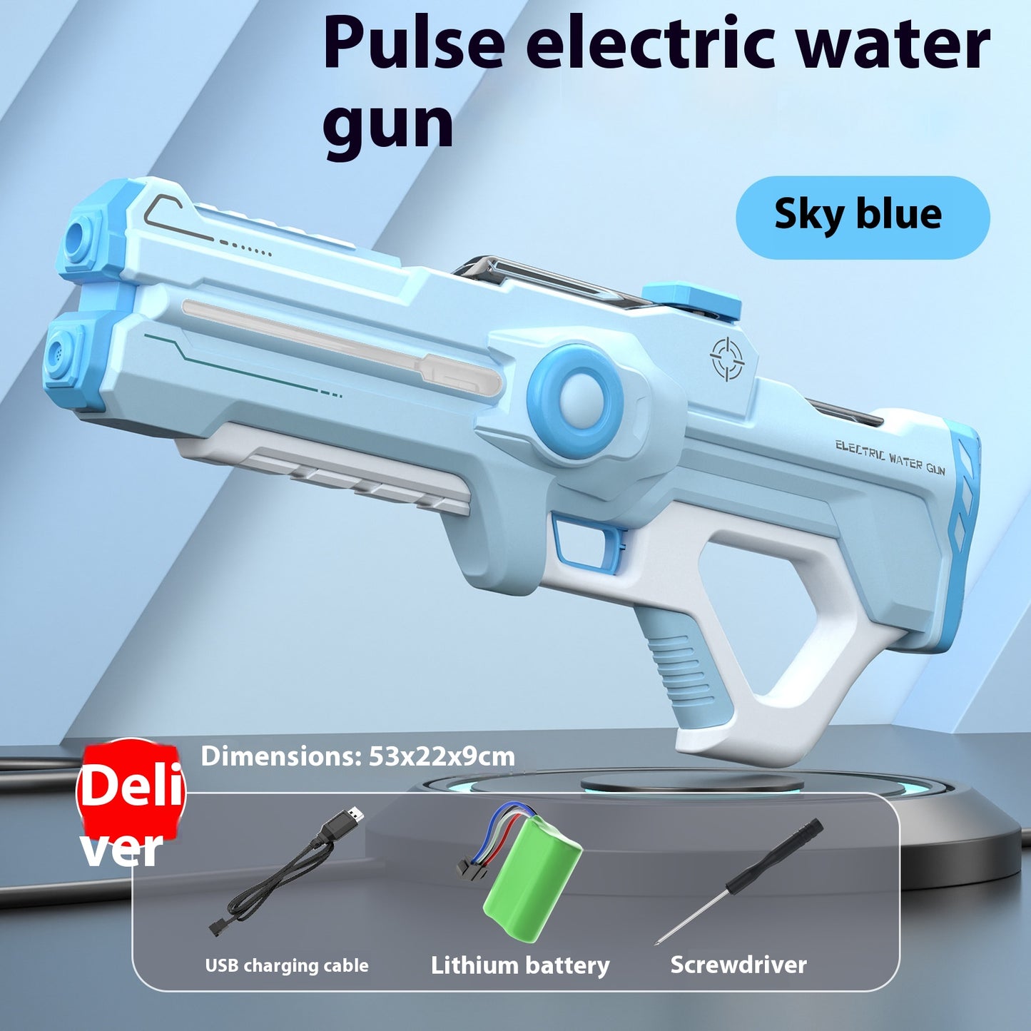 Electric Water Gun Automatic        High Voltage Toy Gun - LJ Enterprise