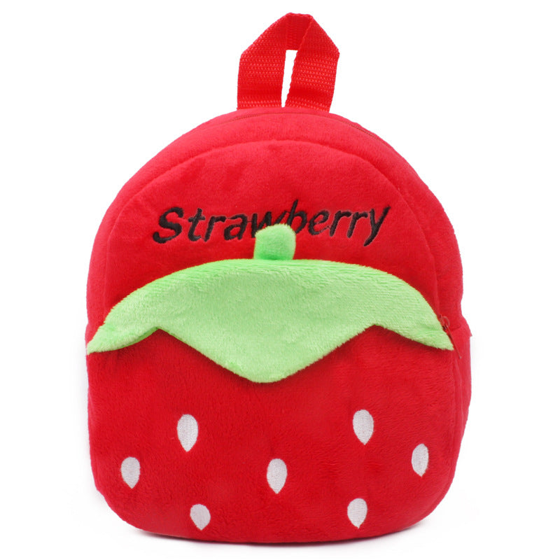 Lovable 1-2 year old small books to prevent loss of cartoon Plush bag baby traction rope one piece