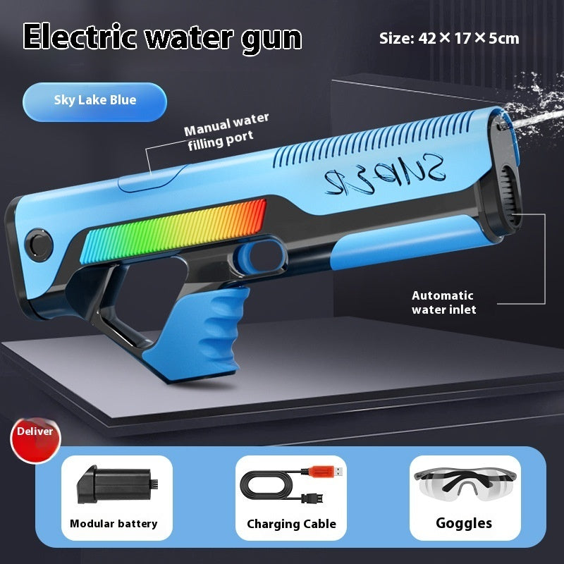 Automatic Water Feeding Pulse Electric Water Gun Toy - LJ Enterprise