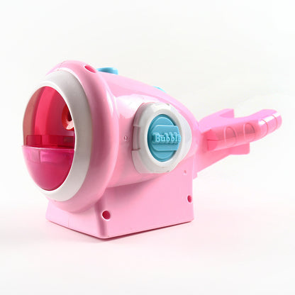 Bike Bubble Machine Automatic Bubble Machine Gun Soap Glow Bubble Blower Outdoor Kids Toy