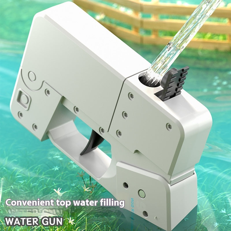 Folding Mobile Phone Water Gun Continuous Hair Double Head Jet - LJ Enterprise