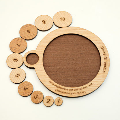 Coin Dilemma Super Difficult Intellectual Puzzle