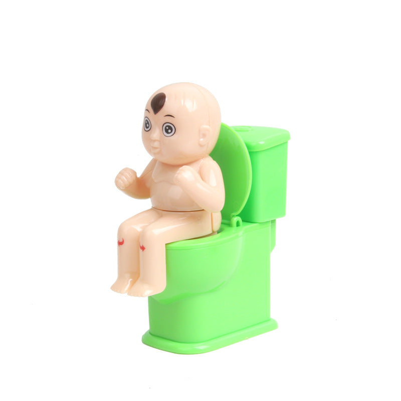 Spoof Funny Objects Small Toy Squirt Toilet For Whole Person Prank Water Gun - LJ Enterprise