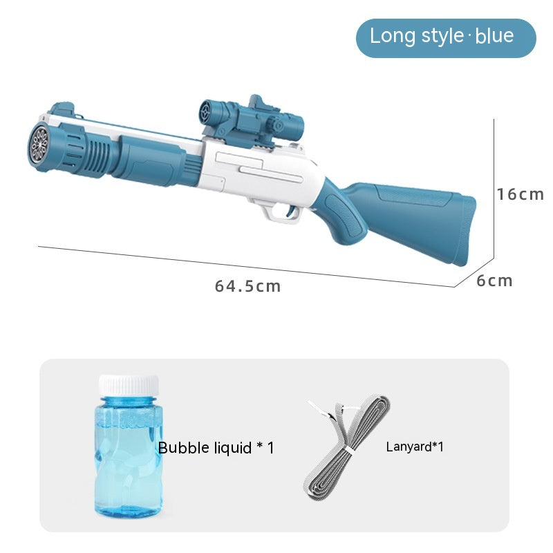 Electric Bubble Gun Children's Automatic Bubble Gatling Outdoor Toy