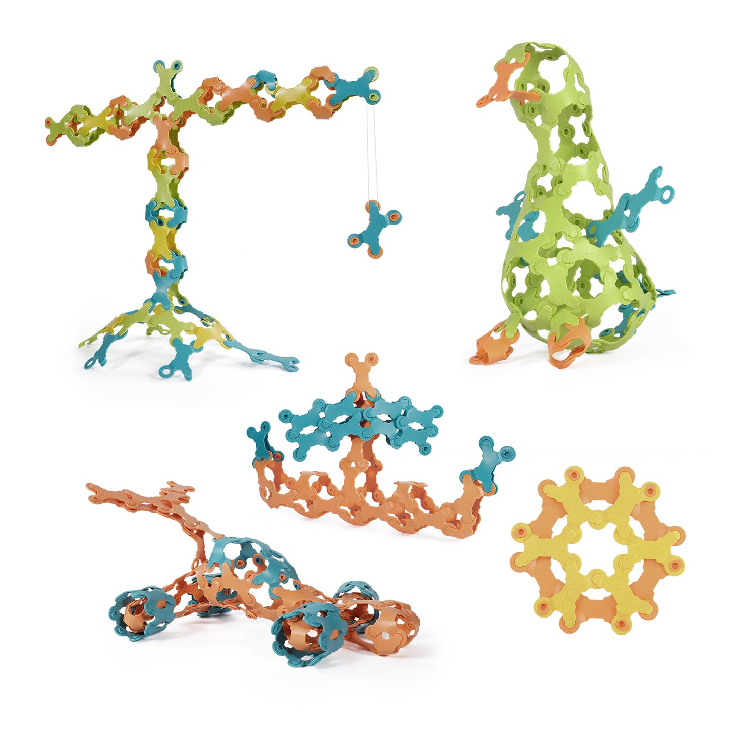 Variety Of Tuo Rice Blocks Puzzle And Insert Toys