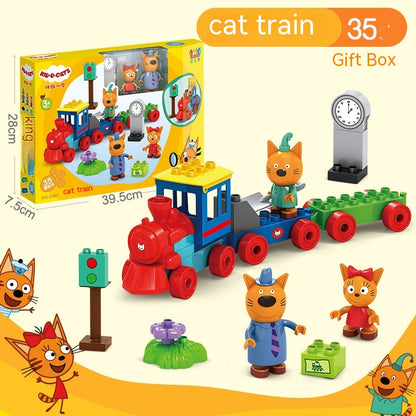 Educational Assembling Puzzle Play House Toys