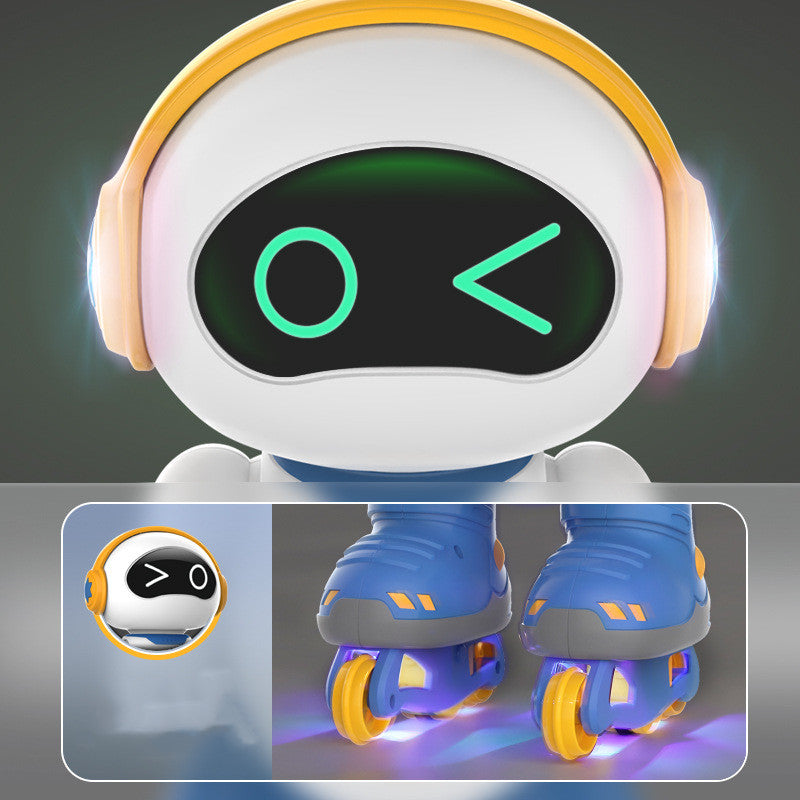 Remote Control Robot Pulley Remote Control Music Light Children's Toy